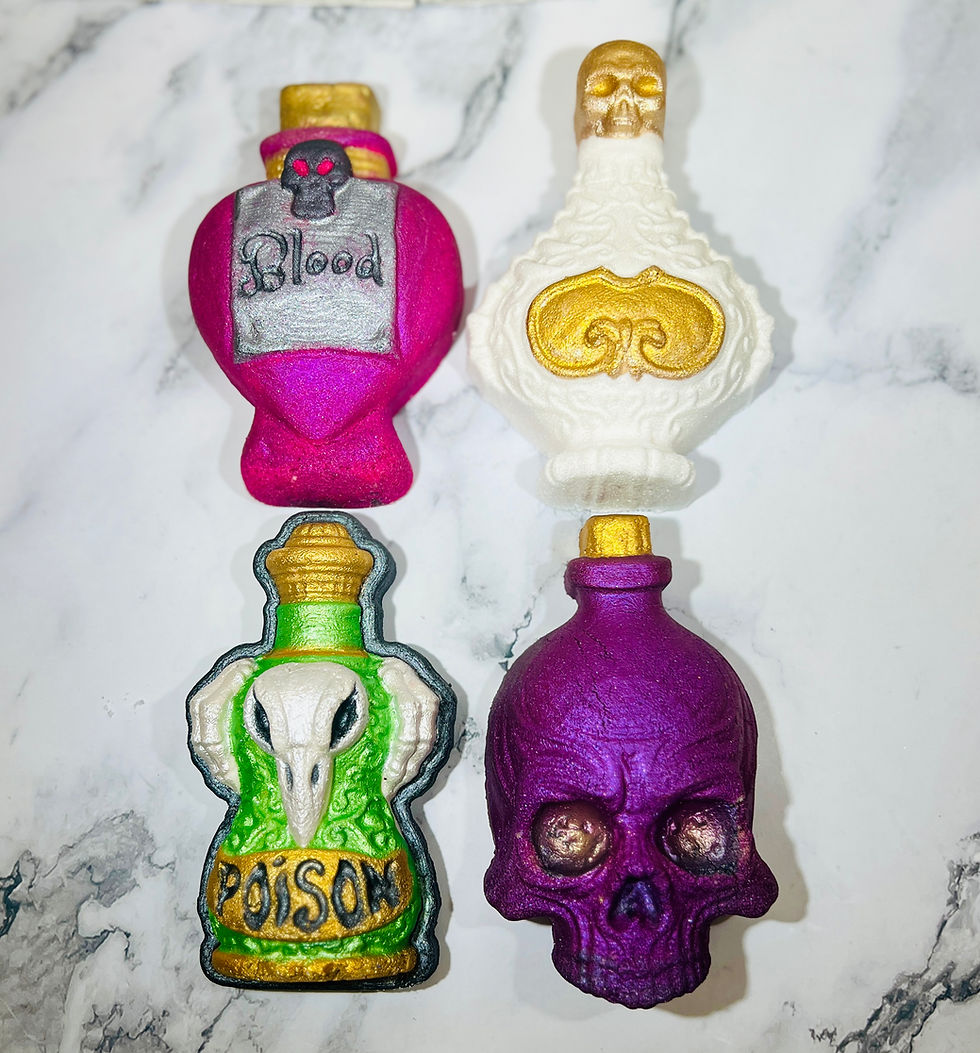 Potion Bottles with Surprise Keepsake Pin