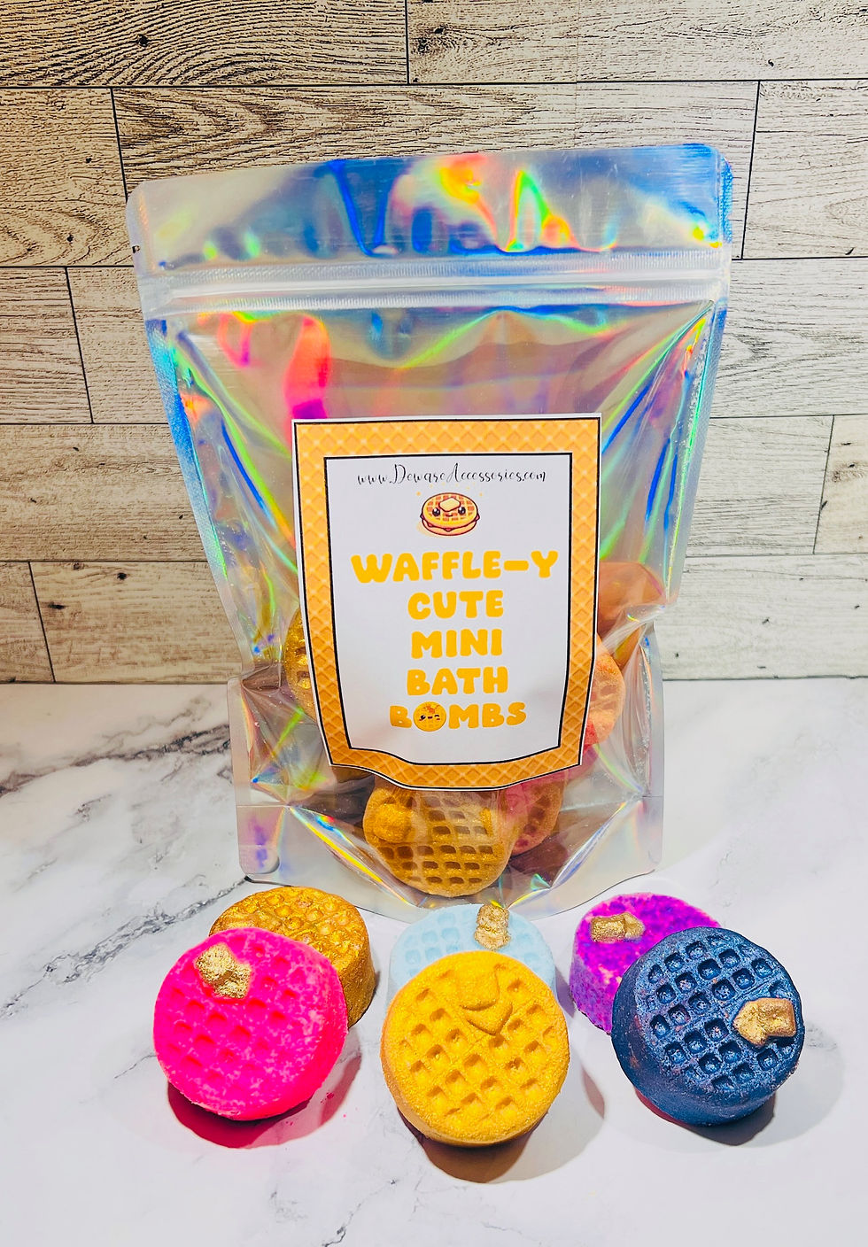 Thumbnail: Waffle-y Cute Mini Bath Bombs 
