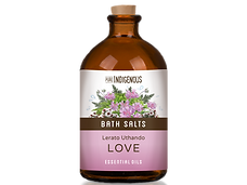 Pure Indigenous Love Bath Salts Front View