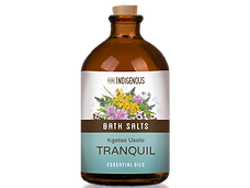 Pure Indigenous Tranquil Bath Salt Front View