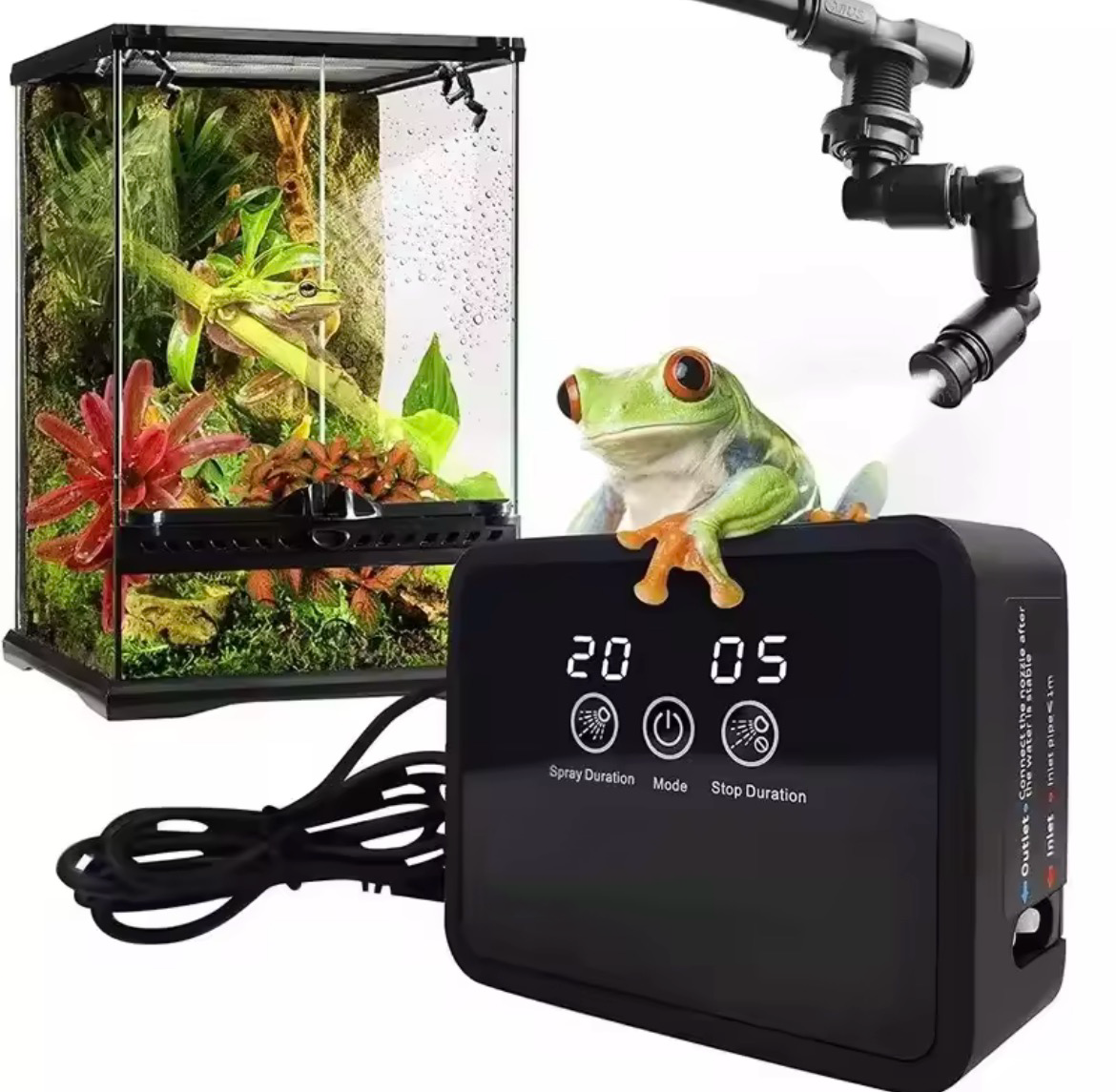 Chuva artificial reptile