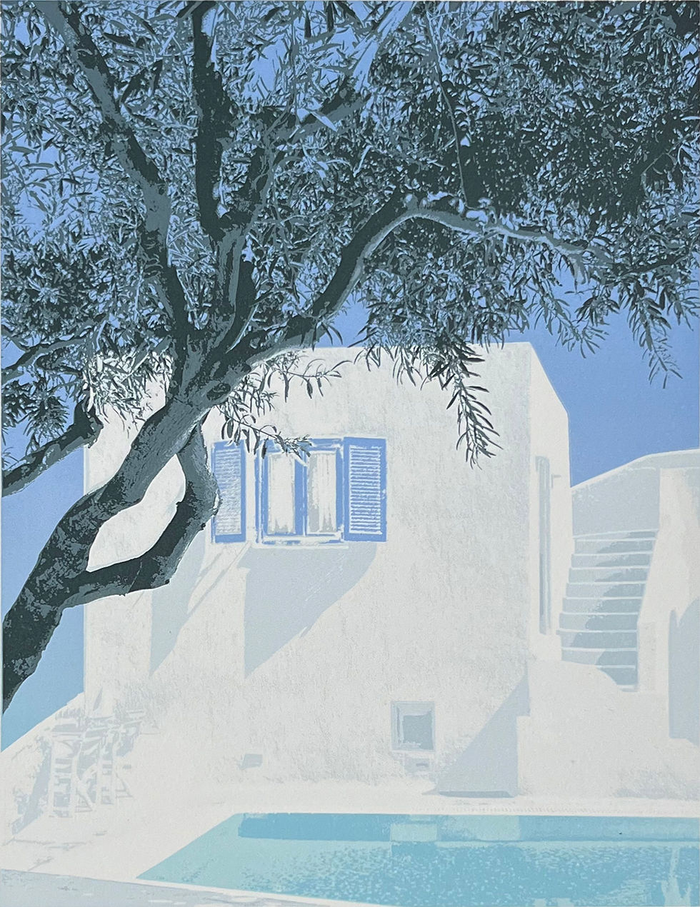 Thumbnail: Santorini sun and shade