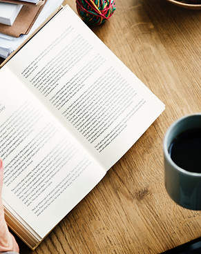 Reading with Coffee
