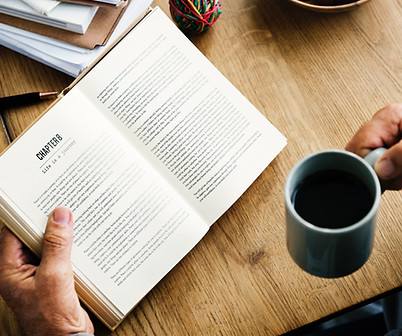 Reading with Coffee