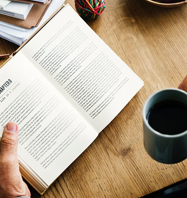 Reading with Coffee