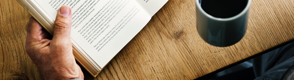Reading with Coffee