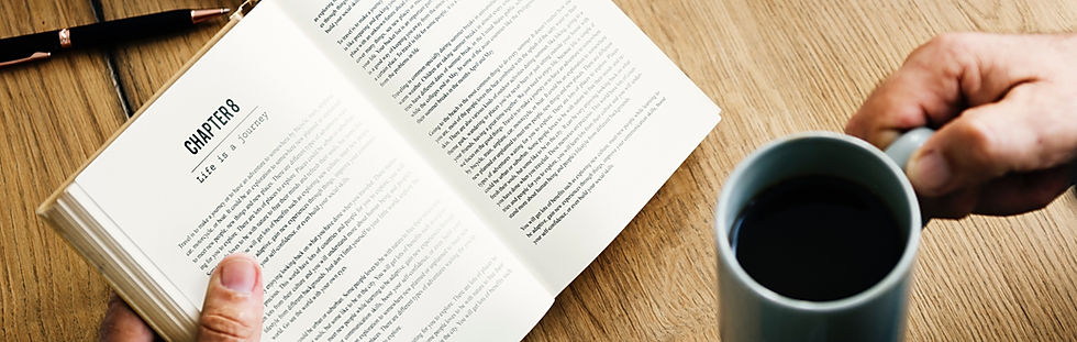 Reading with Coffee