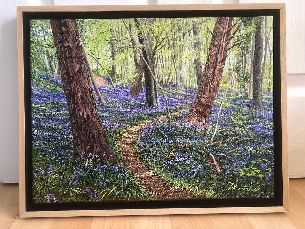 Painting by Tomomi Iwatake