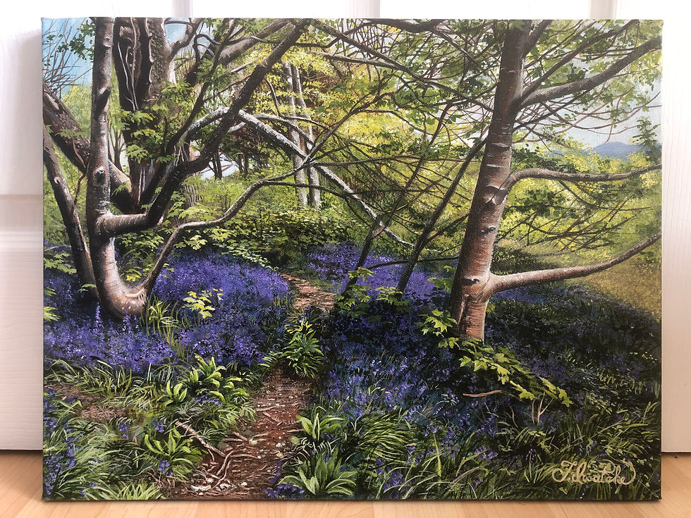 Painting by Tomomi Iwatake