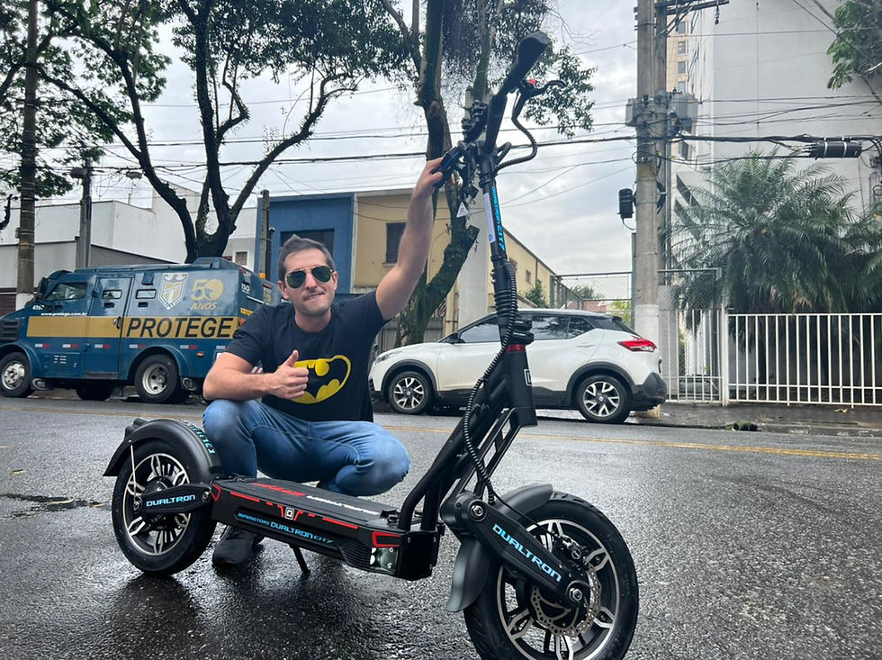 Miniatura: Dualtron City 2 GEN  4000w 25.000 mah LG pneus Tubles Eye3 Plus