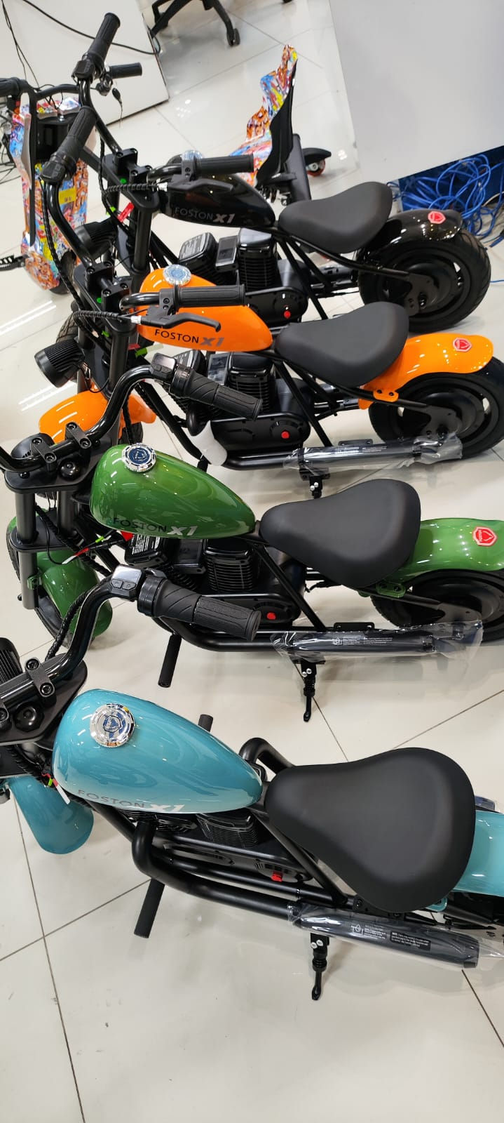 Miniatura: Foston X1 300w 5,2 mah Scooter Infantil Harley