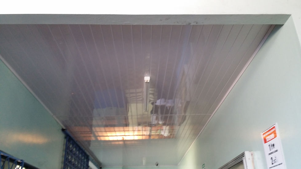 Nuevo Cielo Raso en aulas y pasillos