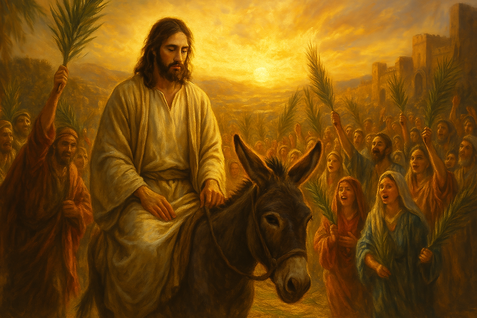 Jesús y el burro