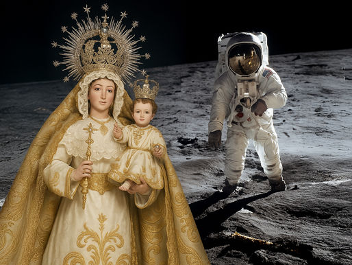 La Virgen que Protegió el Alunizaje: El Día que el Papa Levantó los Ojos al Cielo