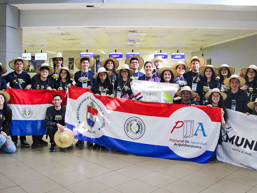 Los Jóvenes que Cruzaron el Mundo para Ver a Dios: La Delegación Paraguaya ya Está en Roma