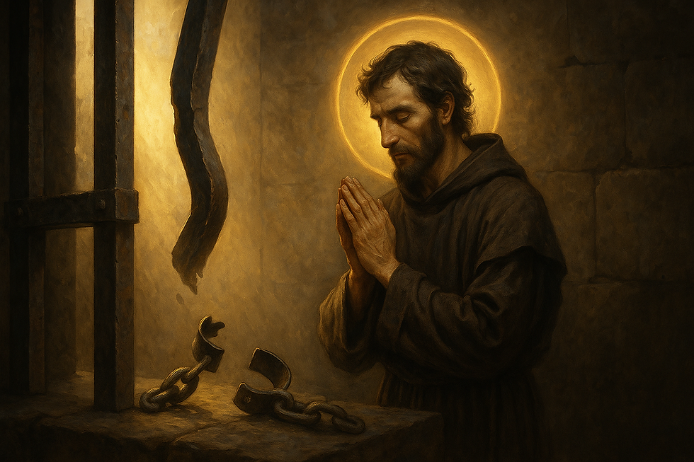 EL SANTO QUE ROMPÍA CADENAS SIN TOCARLAS: EL MILAGRO LEONARDO DE NOBLAC