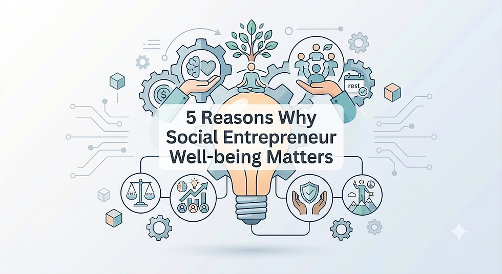 5 Reasons Why Social Entrepreneur Well-being Matters