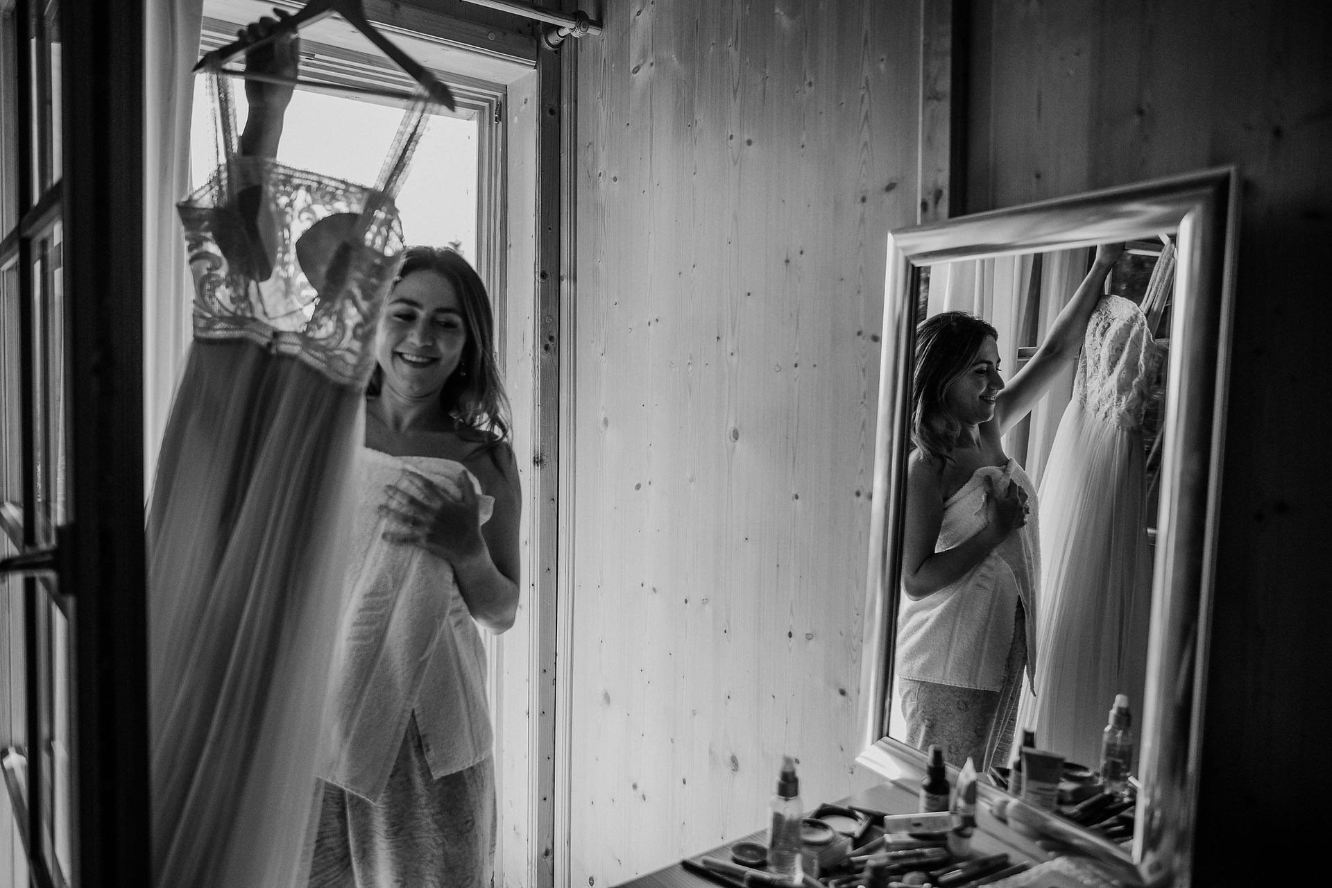 freie Trauung im Almbad Huberspitz am Schliersee Hochzeitsreportage Almhochzeit Berghochzeit Heiraten in den Bergen 