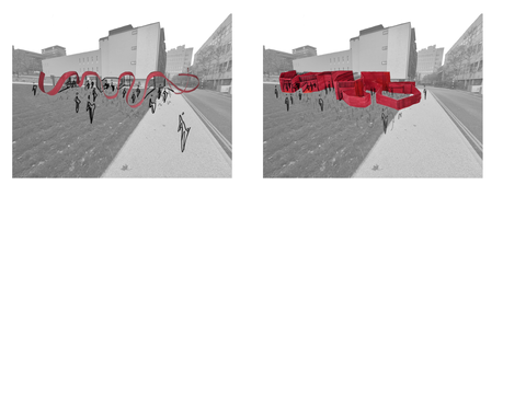 Developement- pavilion pathway intervention