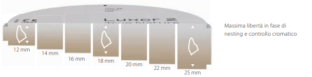 Miniatura: Disco Brecam LUXOR Z Multishade Ø 98