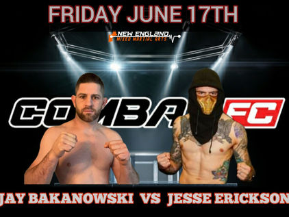 Jesse Erickson talks stepping up on 2 weeks notice at Combat FC 1