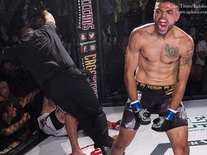 VIDEO: Miguel Sevasin post-fight interview - Cage Titans 48