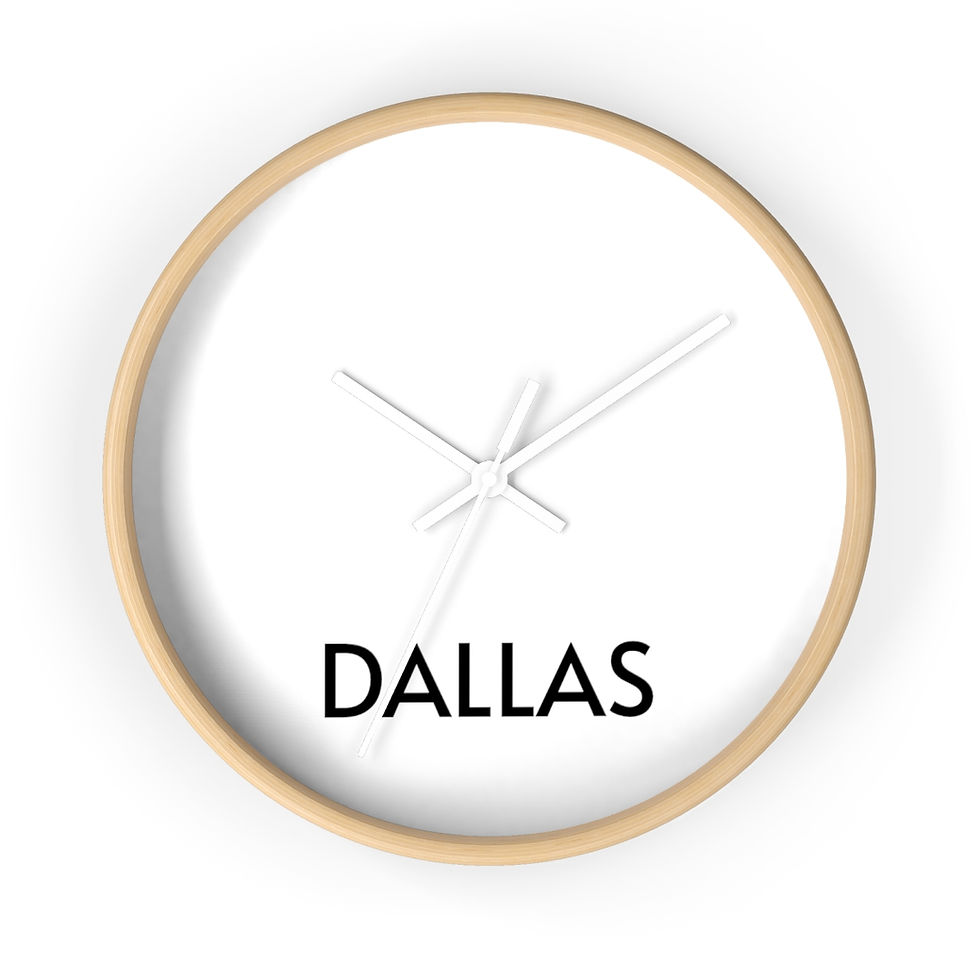 Thumbnail: Dallas Wall Clock - Minimalist