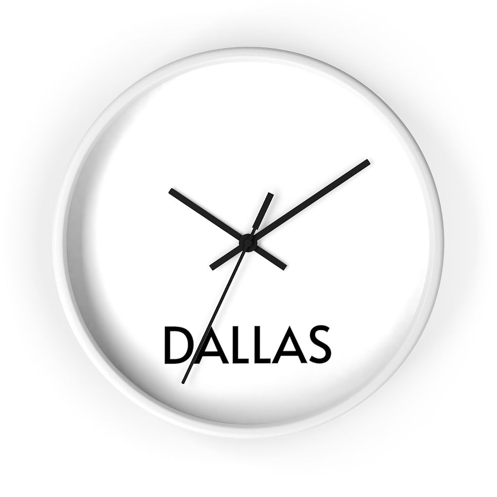 Thumbnail: Dallas Wall Clock - Minimalist