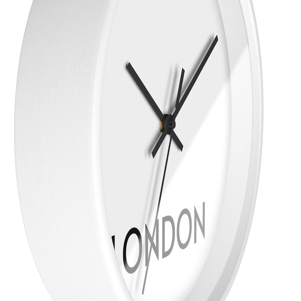Thumbnail: London Wall Clock - Minimalist