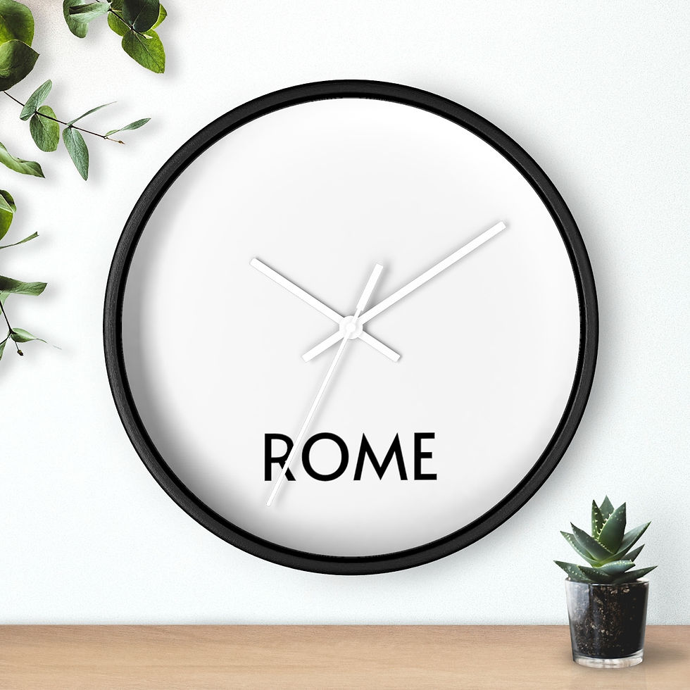 Thumbnail: Rome Wall Clock - Minimalist