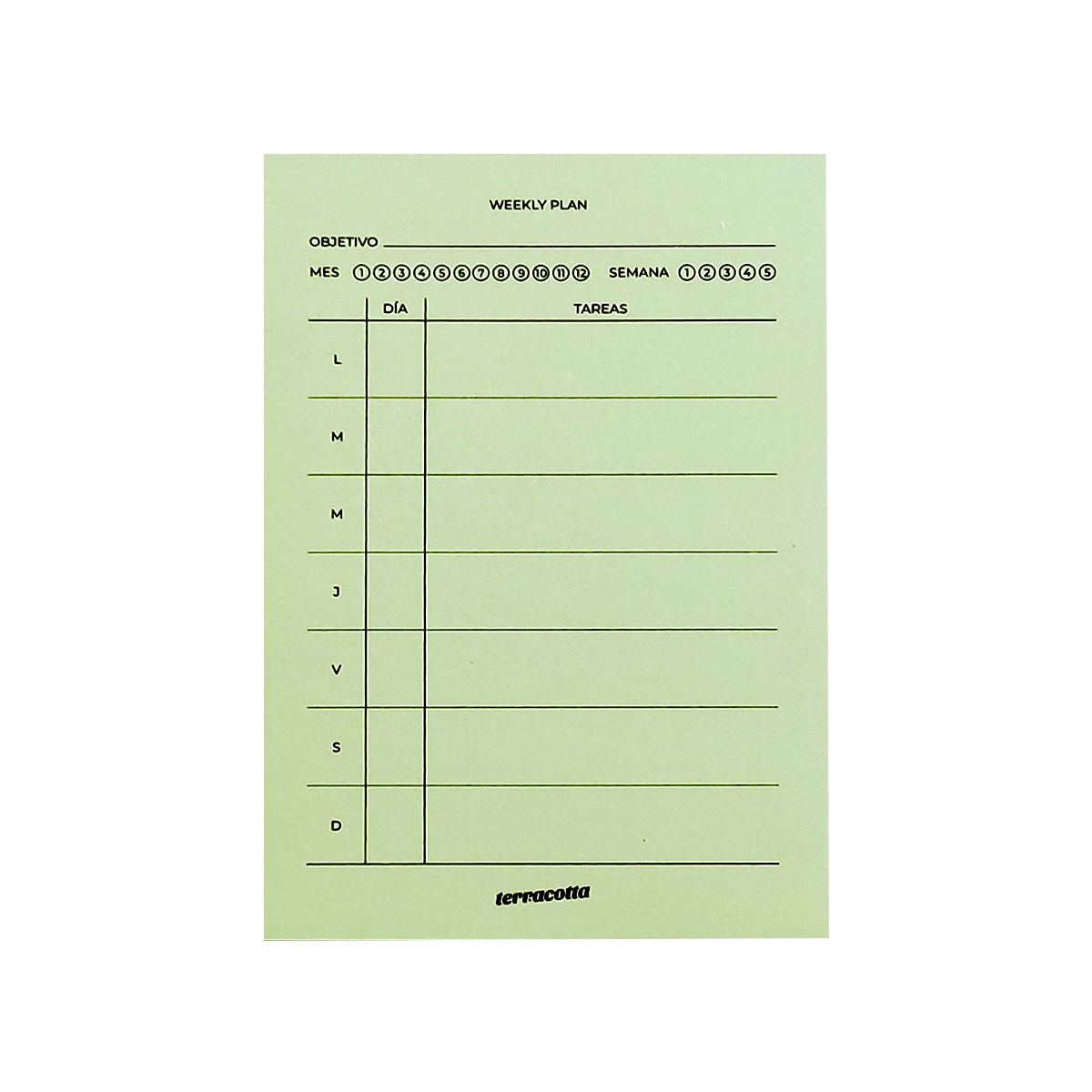 Planner "Weekly Plan"