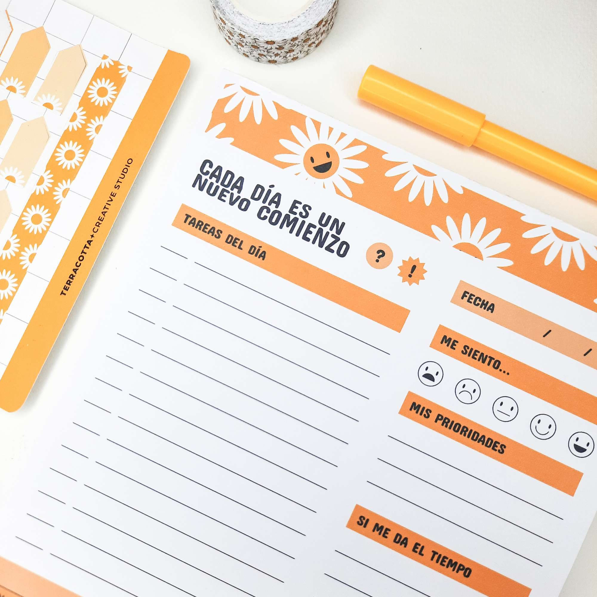 Planner diario "Daisy"