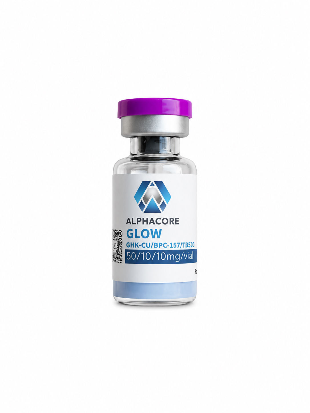 GLOW 70 - GHK-Cu (50mg) / BPC-157 (10mg) / TB500 (10mg)