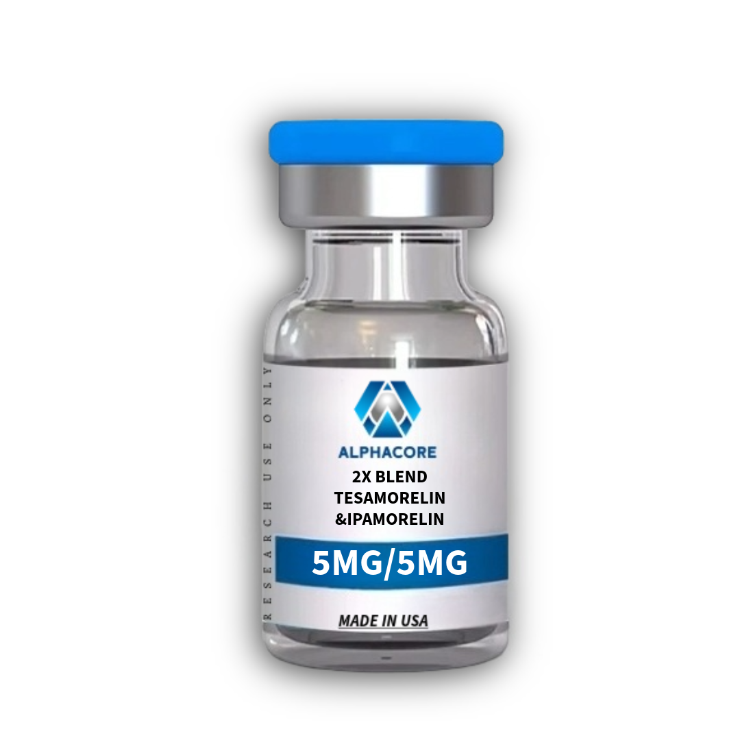 2X Blend Tesamorelin (5mg) / Ipamorelin (5mg)