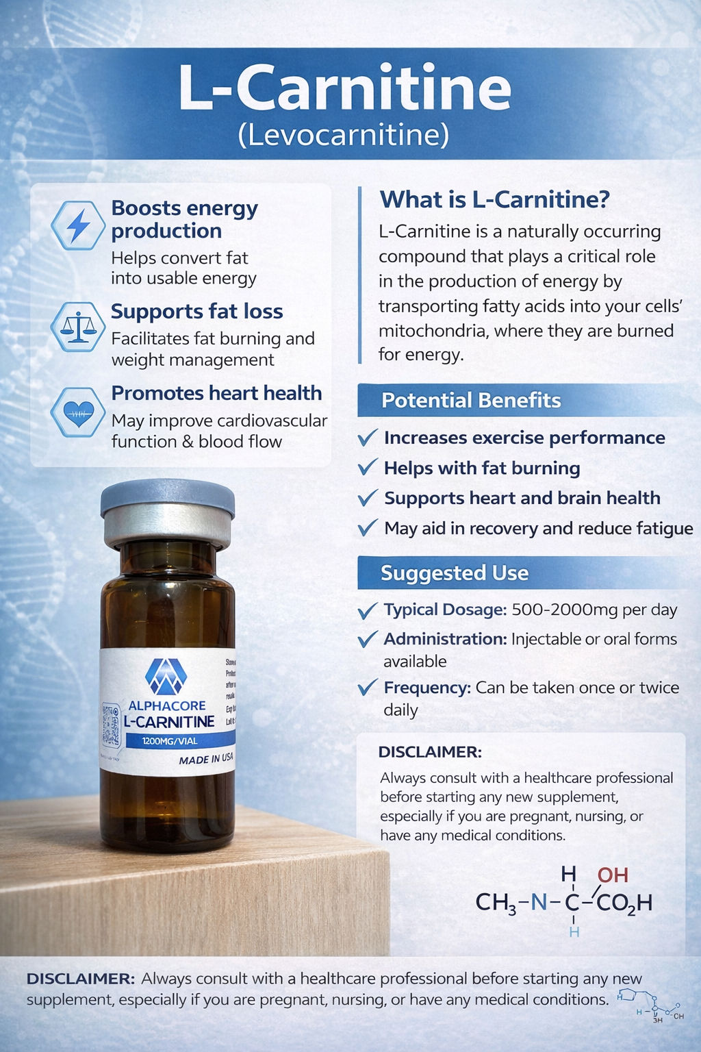 L-Carnitine (1200mg)