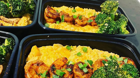 Blackened Shrimp & Cauliflower Risotto