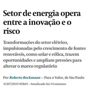 Reportagem | Setor de energia opera entre a inovação e o risco
