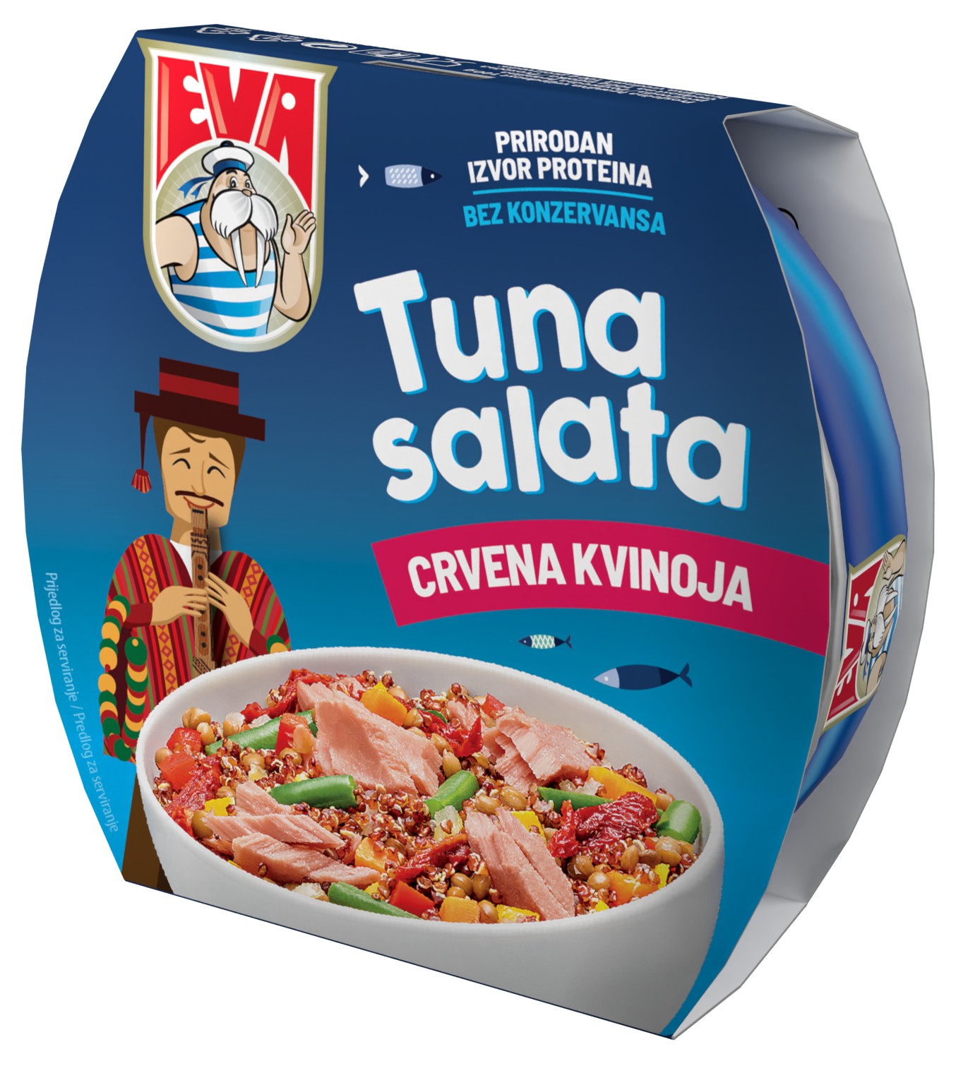 Eva Tuna Salad Crvena Kvinoja Red Quinoa