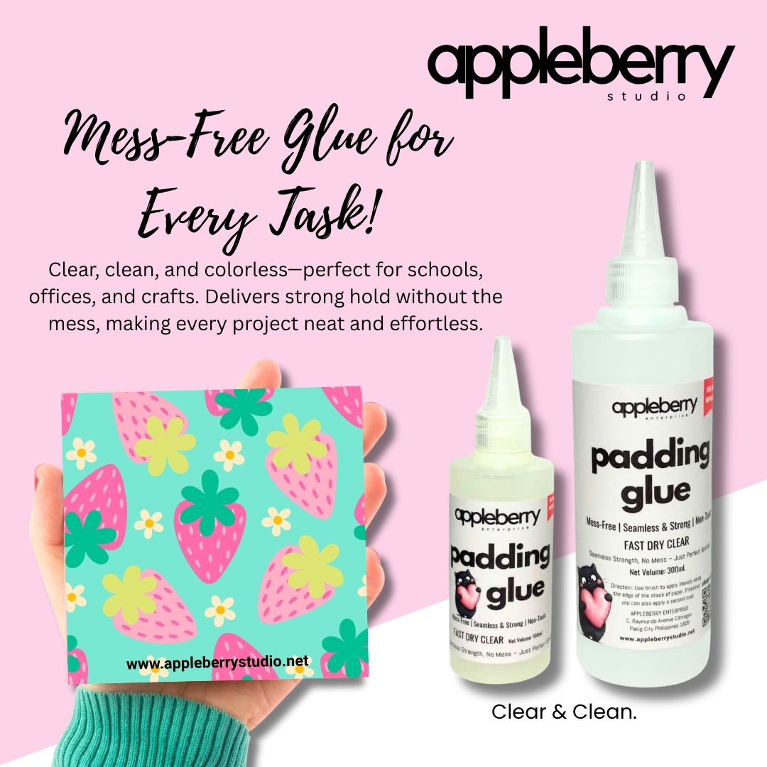 CLEAR Mess Free Padding Glue ( for DIY Notepad )