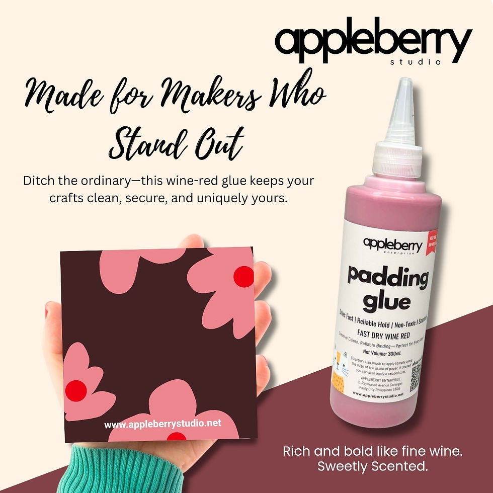 Thumbnail: Scented Padding Glue for notepad with FREE BRUSH NON TOXIC