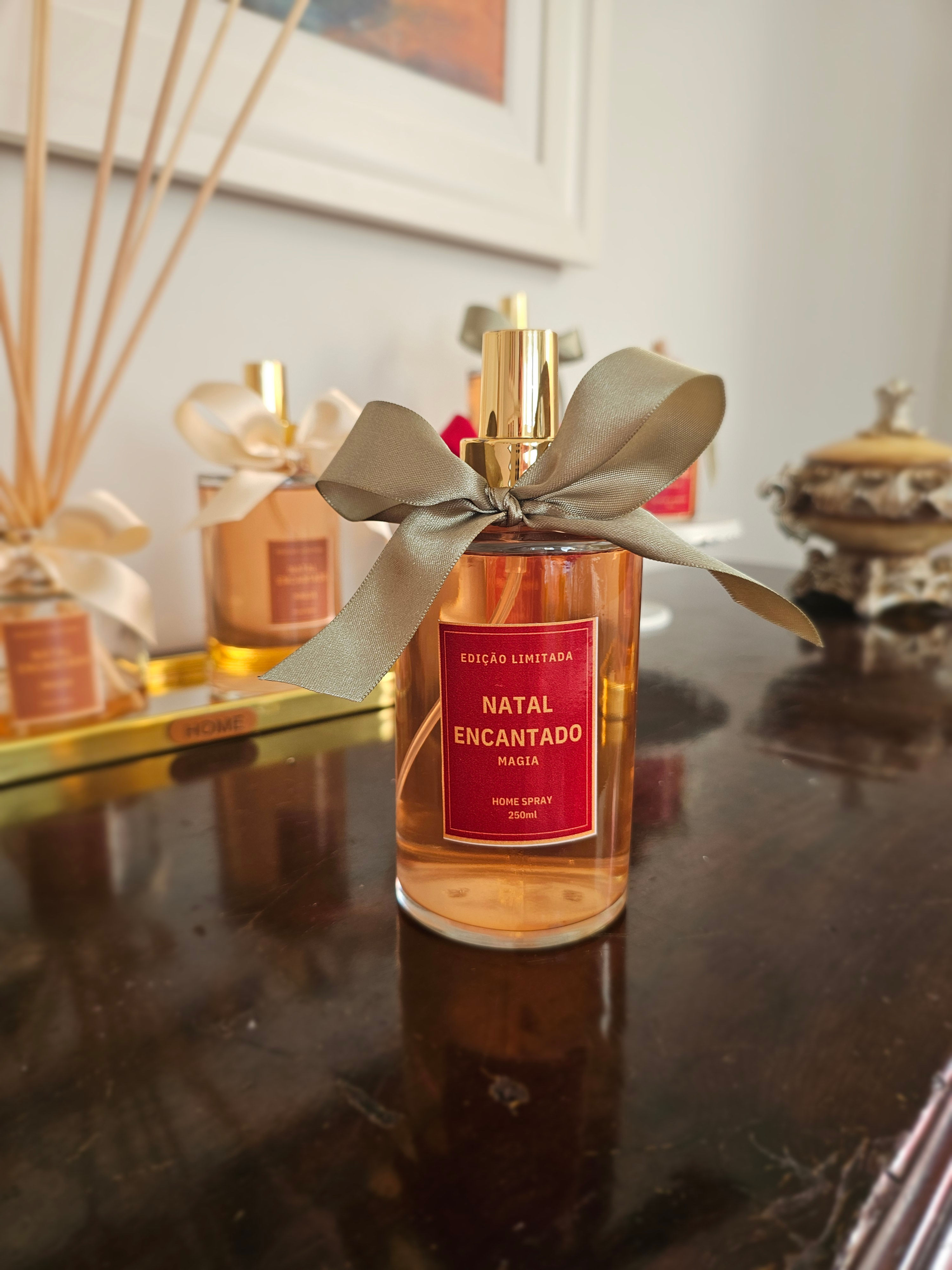 Home Spray Magia 240ml Verde Natal Encantado