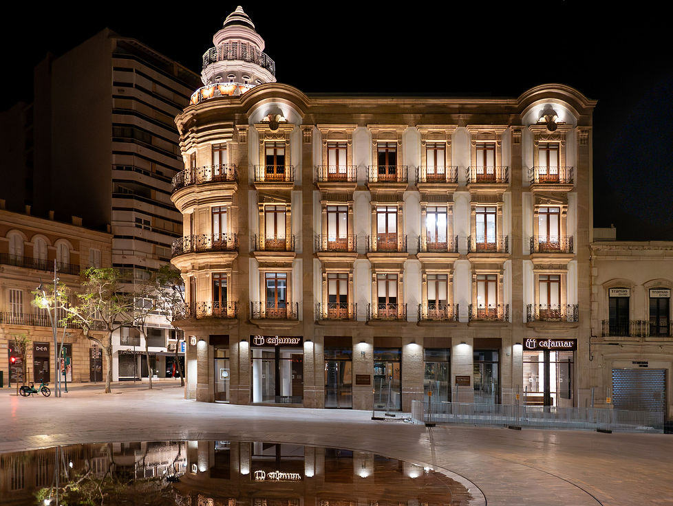Cajamar en la Plaza de Purchena de Almería