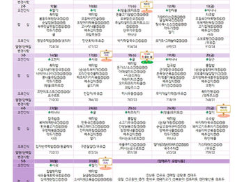 2026년 3월 식단표