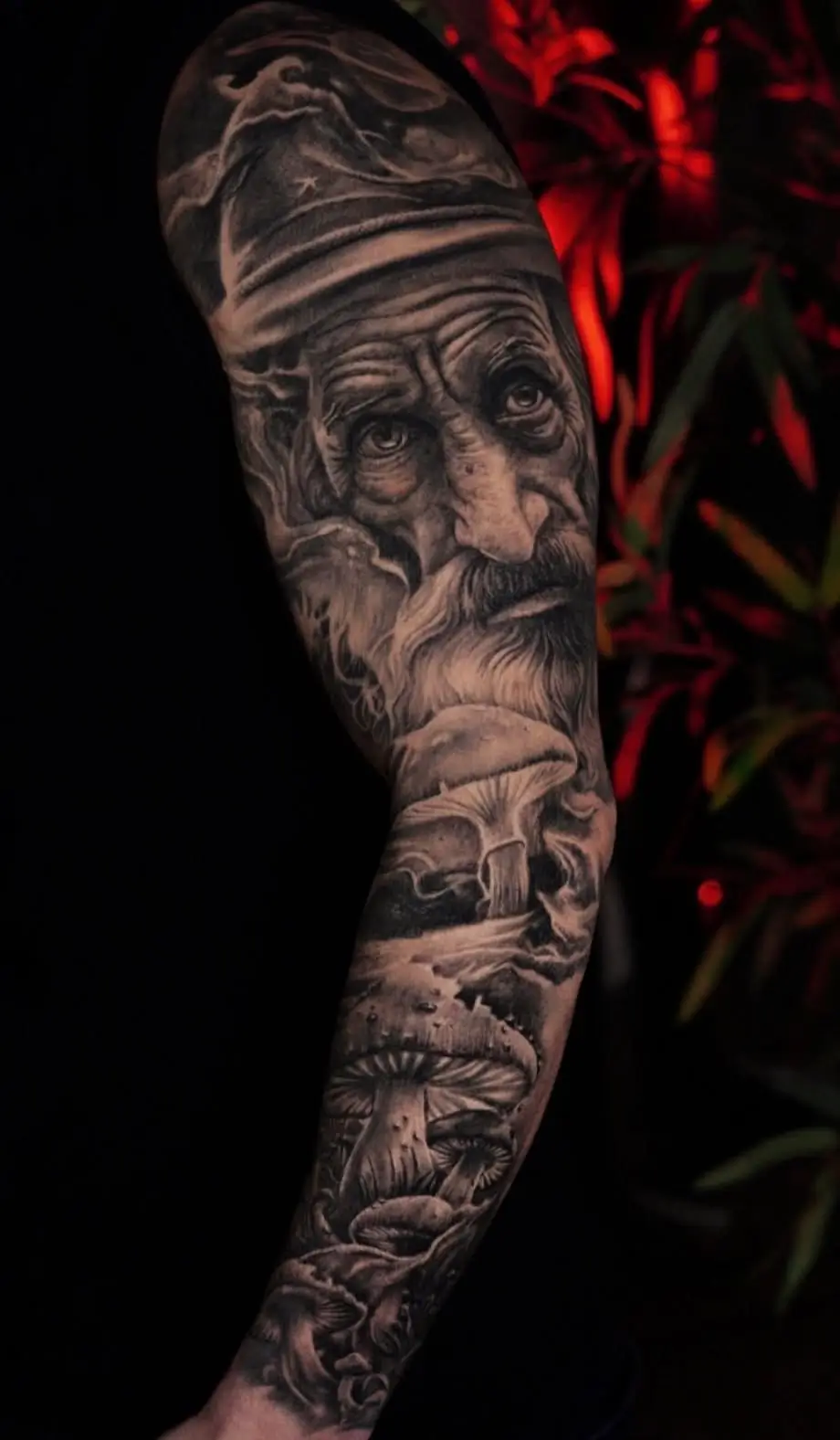 tatuagem cicatrizada com aparencia natural apos o processo de cura