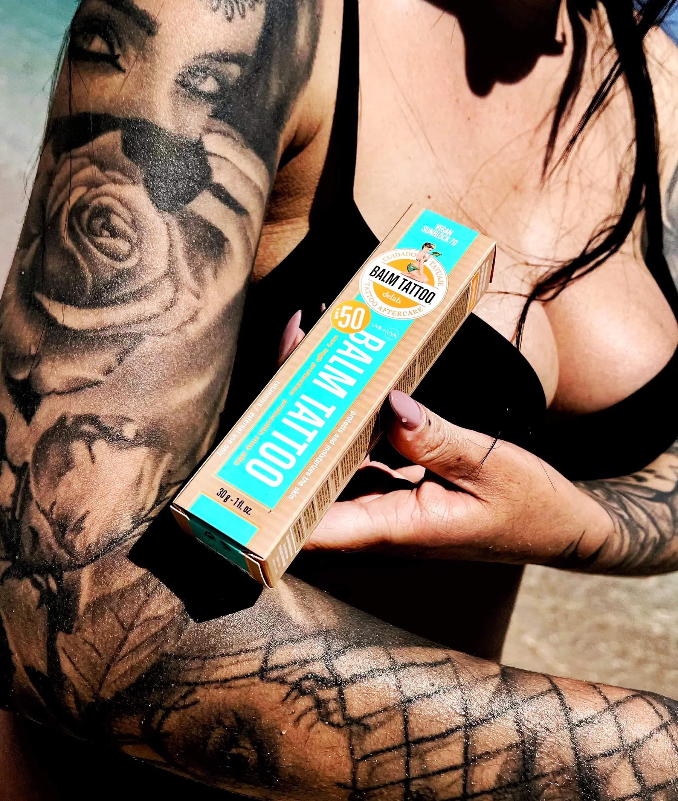 produto para cuidados pos tatuagem durante o processo de cicatrizacao