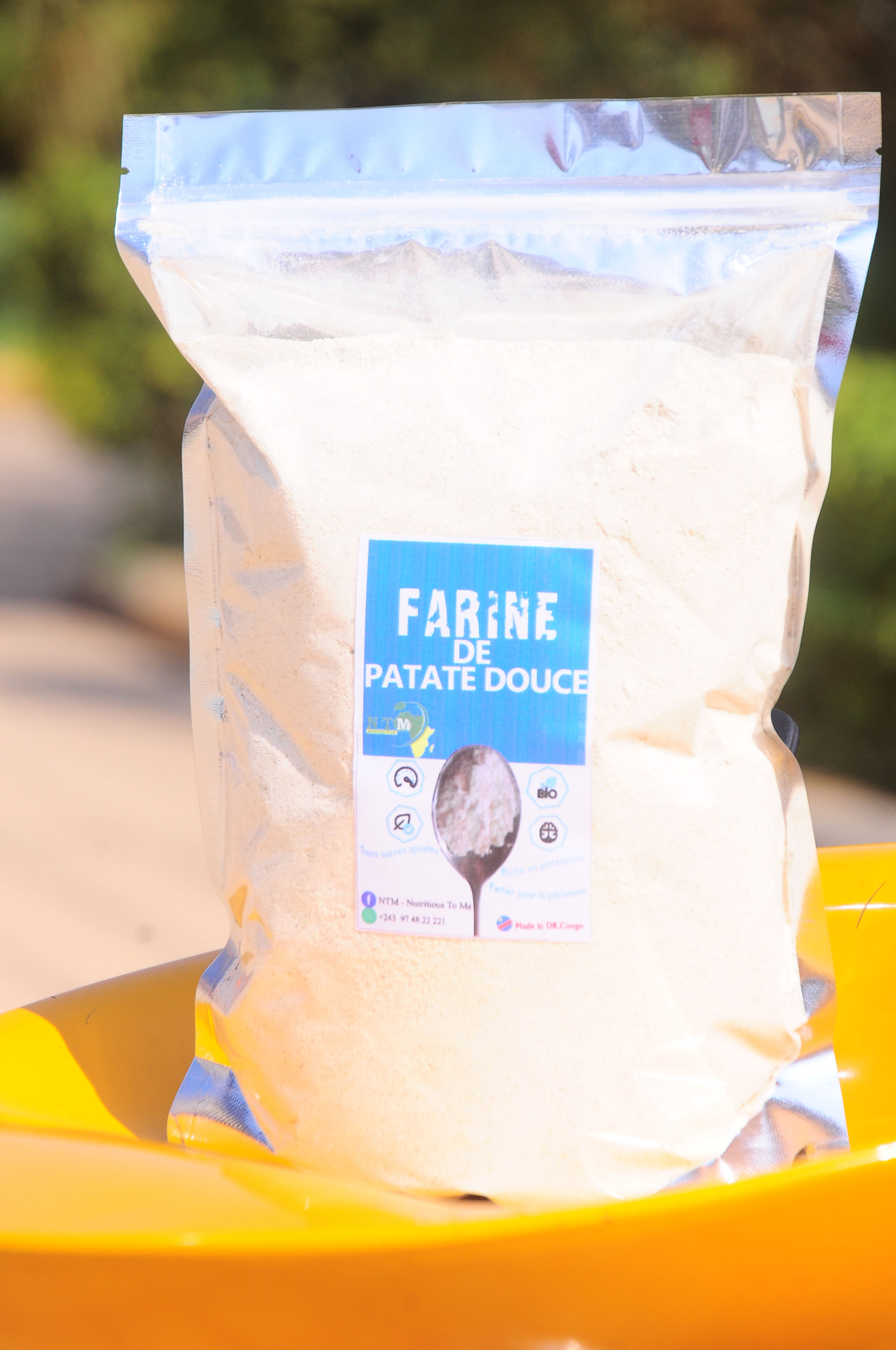 farine de patate douce