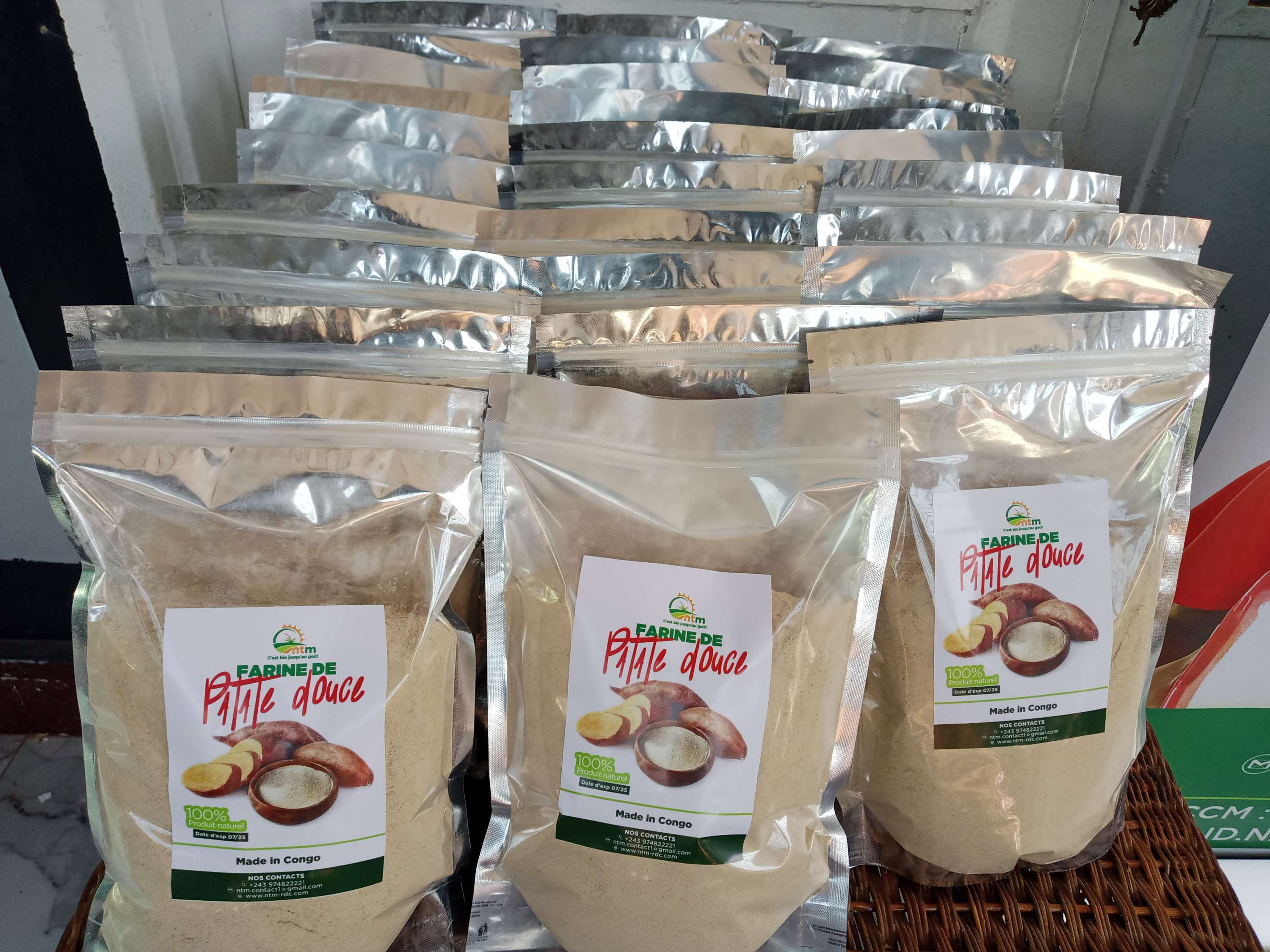 Farine de patate douce