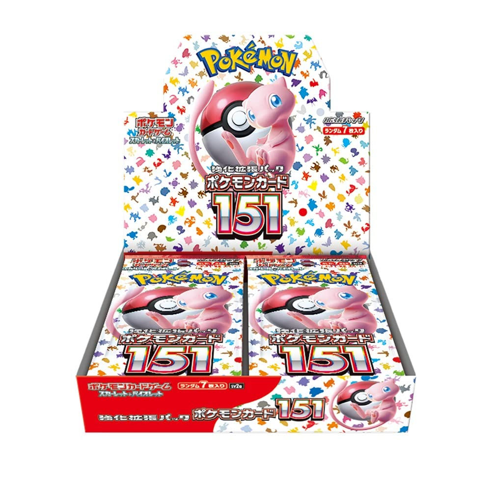 Pokemon Card Game Scarlet & Violet Enhanced Expansion Pack Pokemon Card 151" Box