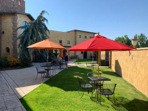 Wine Tasting & Small Plates in the Courtyard