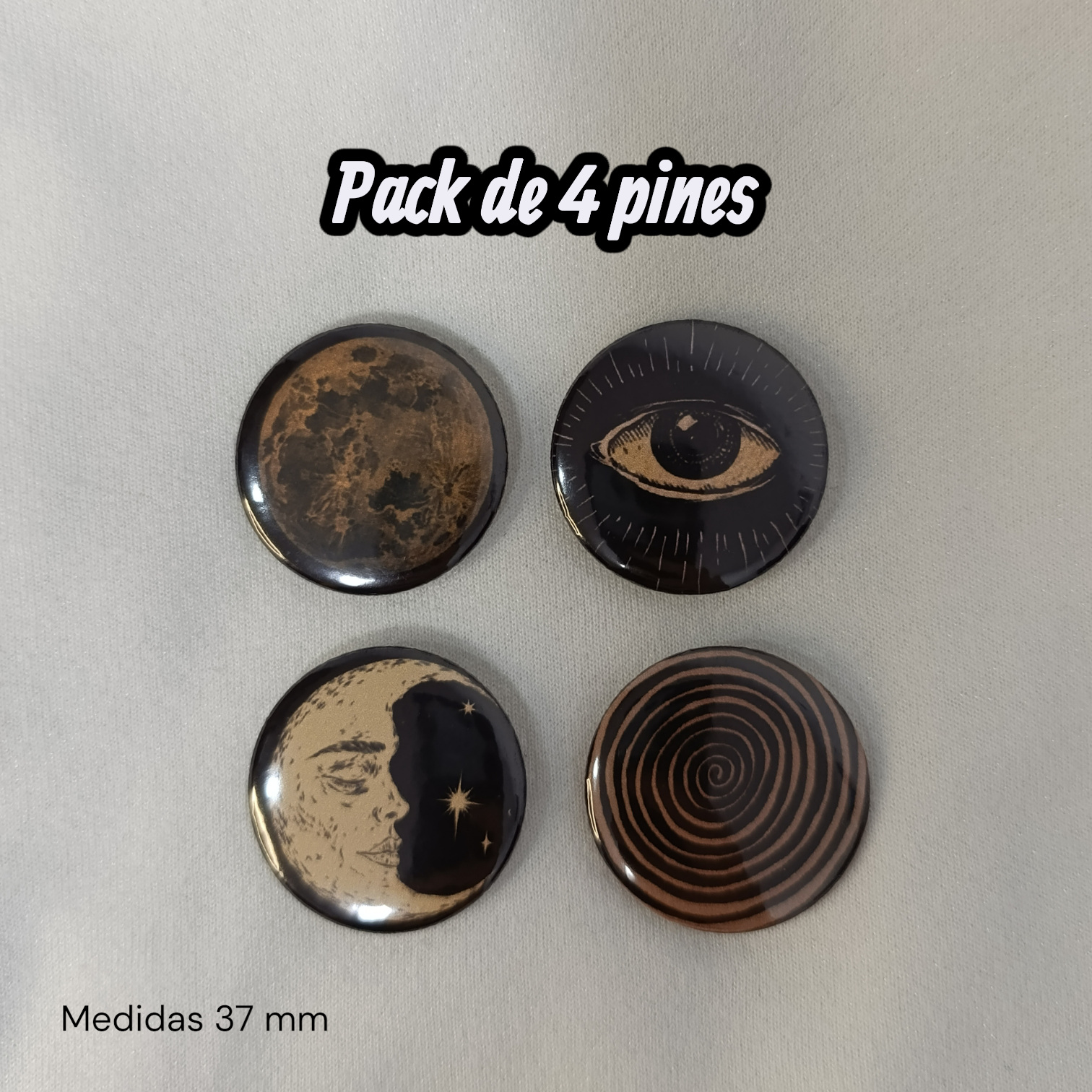 Luna Pack de pines